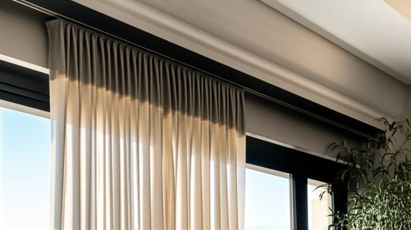 Featured image for Why Motorized Tracks Beat Manual Curtain Rods