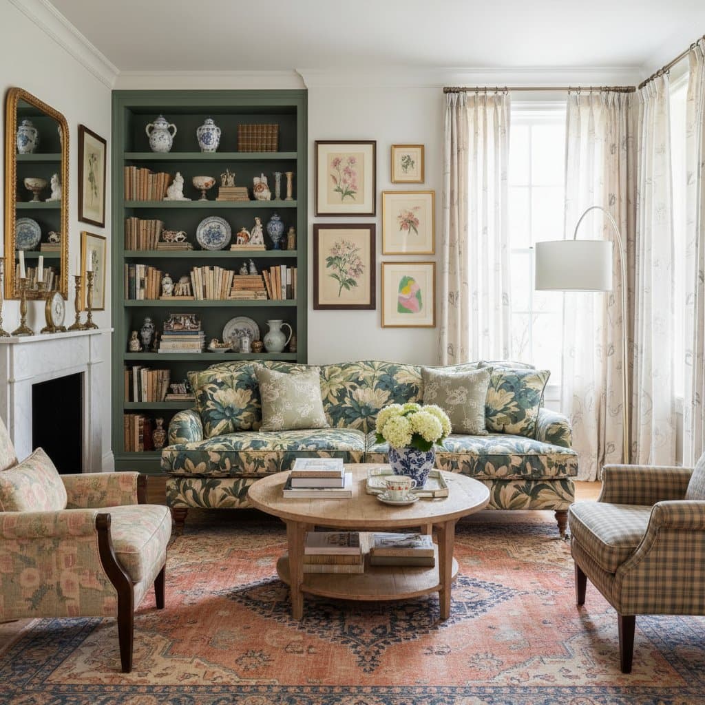 Featured image for Why Grandmillennial Style Beats Cold Modern Interiors