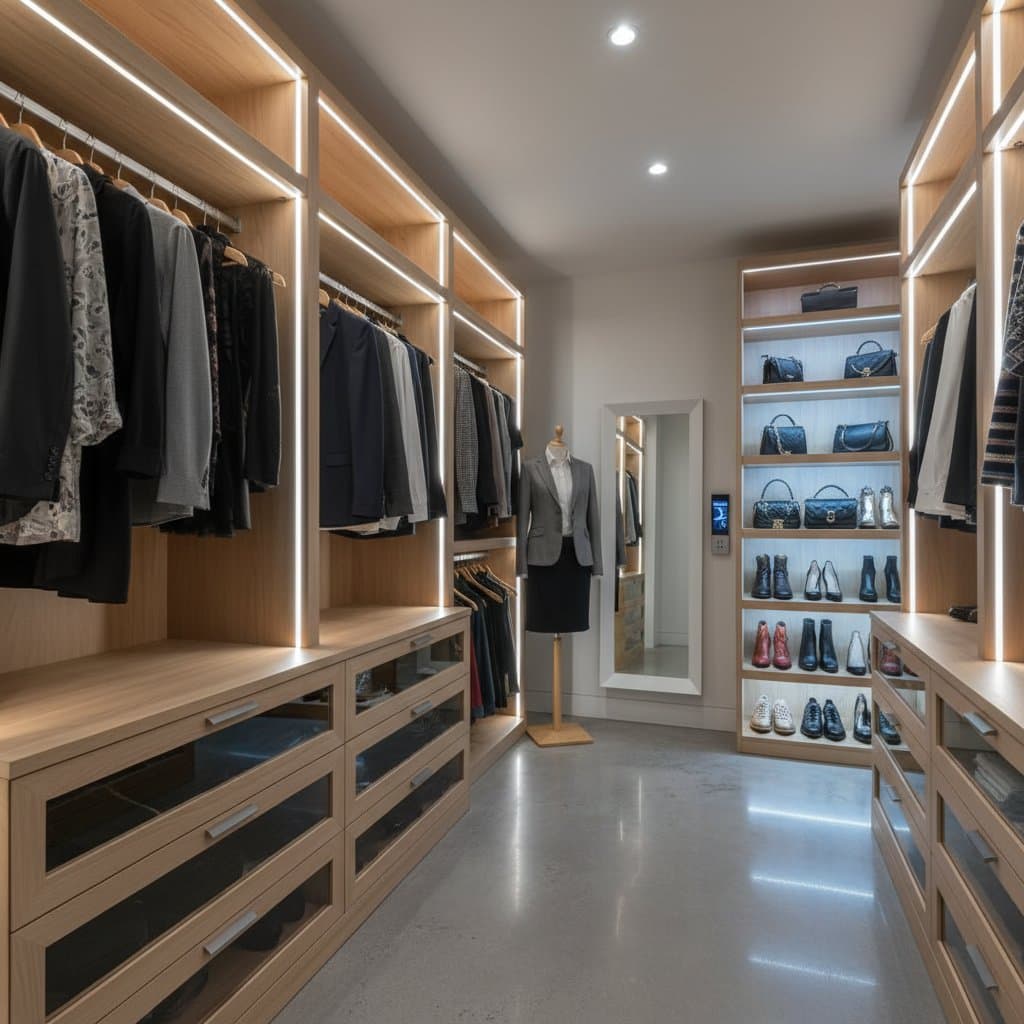 Featured image for Transform Your Closet with Adjustable LED Lighting