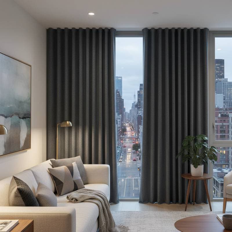 Featured image for Why Soundproof Curtains Conquer Urban Noise