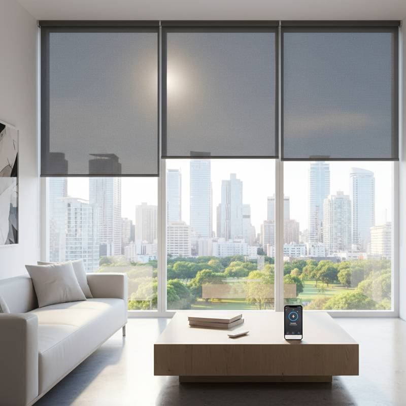 Featured image for Motorized Shades Block Heat Without Losing Your View