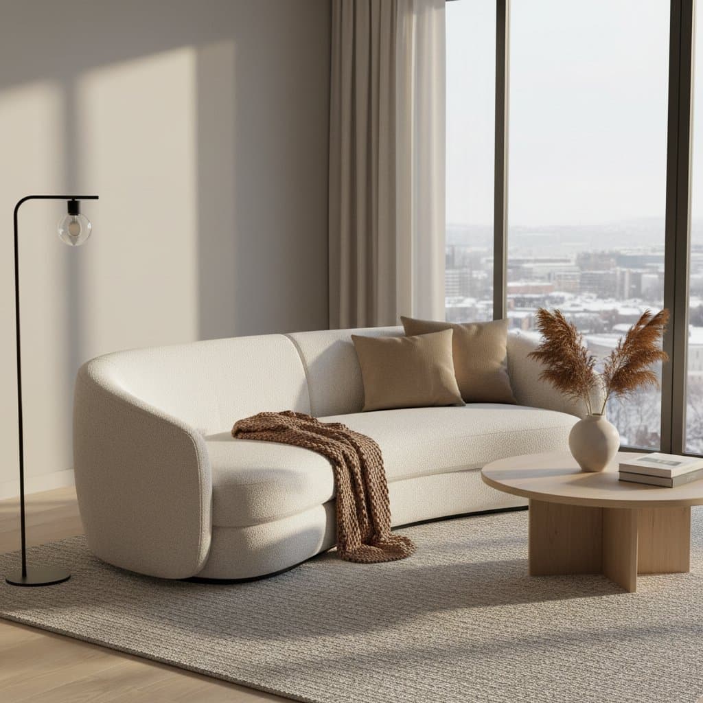 Featured image for Why Bouclé Sofas Add Instant Warmth to Cold Rooms