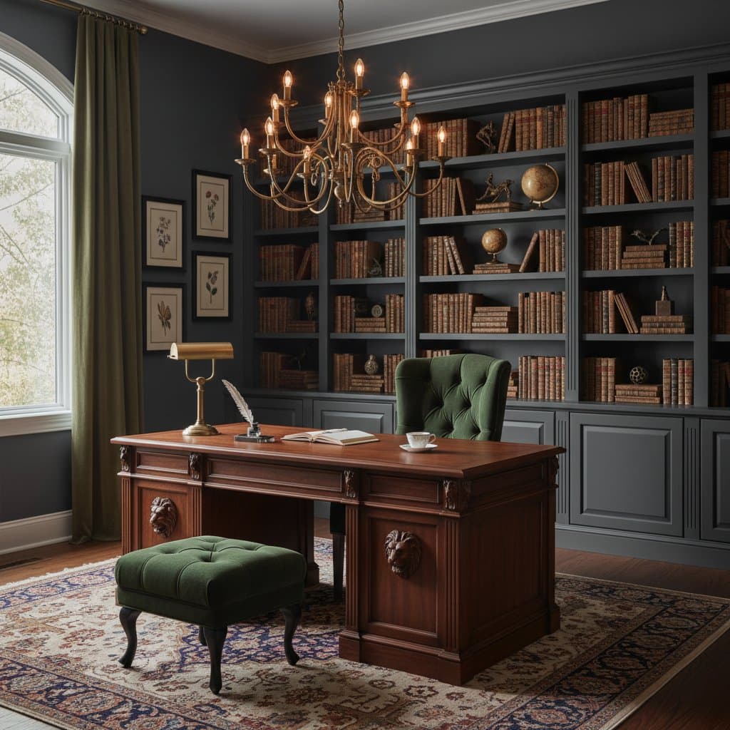 Featured image for Dark Academia Style Creates the Ultimate Focus Space