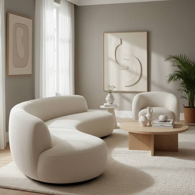 Featured image for Why Bouclé Became 2025's Most Livable Luxury Fabric