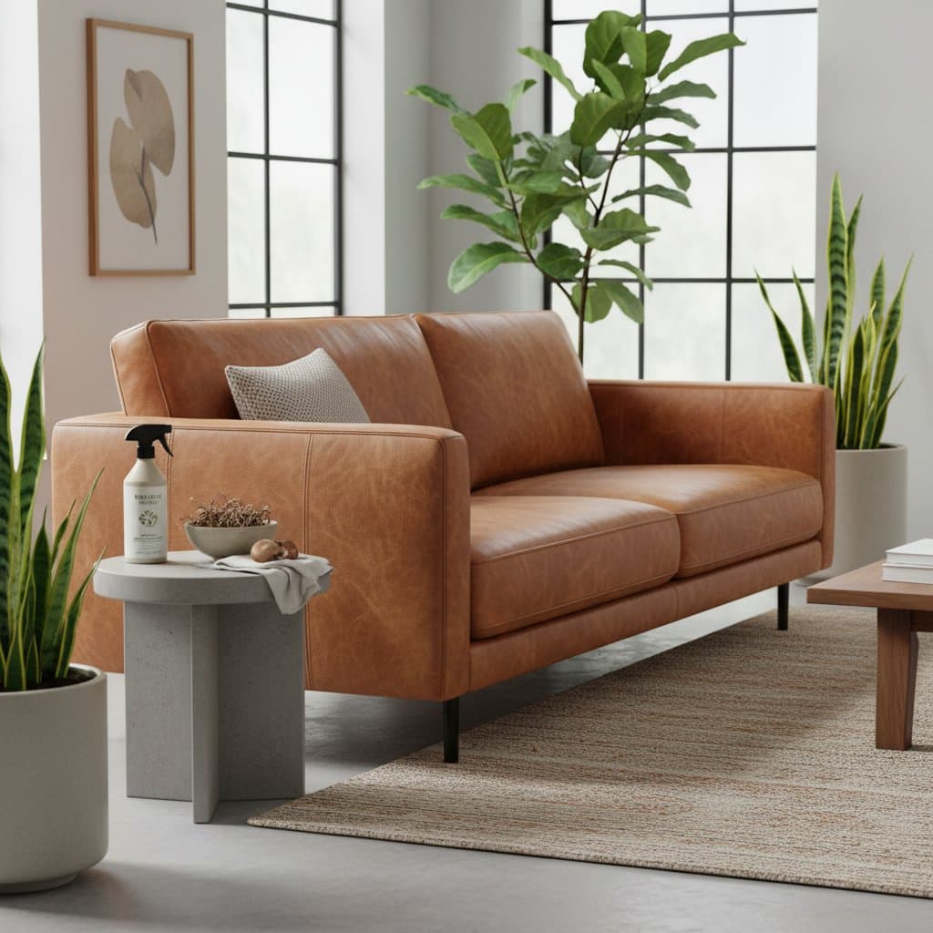 Mushroom Leather Care: Plant-Based Upholstery Basics