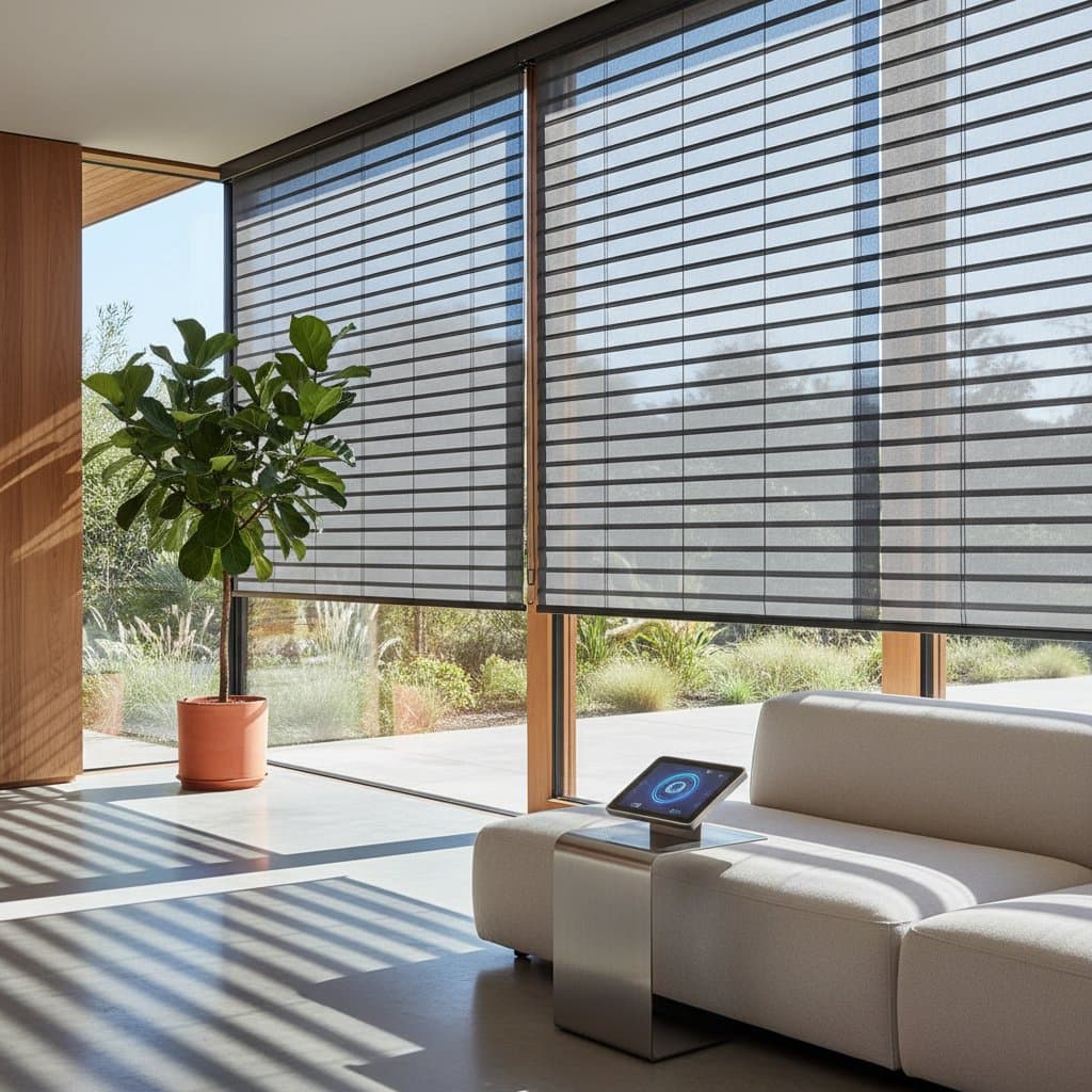 Solar Smart Blinds Power Themselves Without Charging