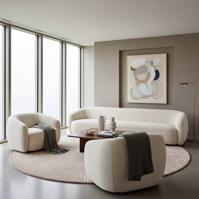 Featured image for Why Bouclé Upholstery Bridges Luxury and Everyday Living