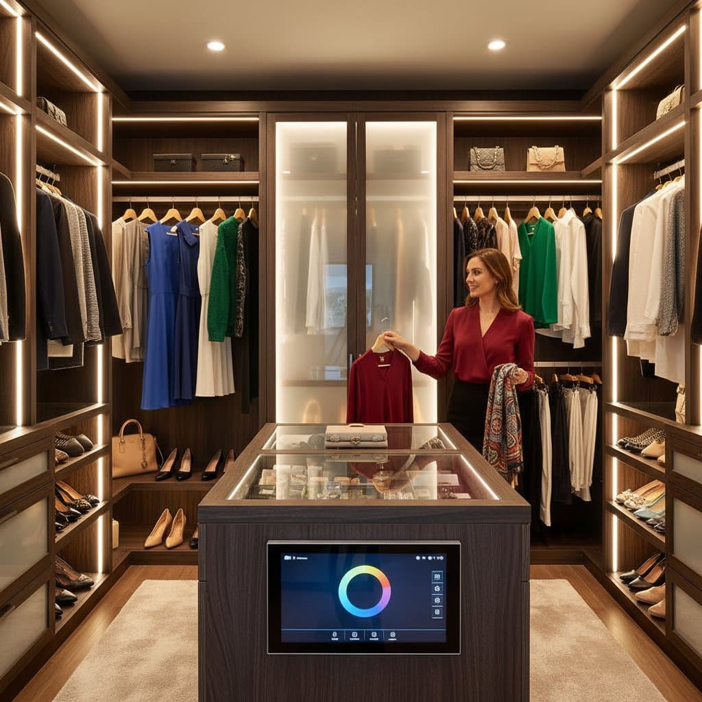 Image for LED Color-Tuning Solves Your Closet Outfit Matching