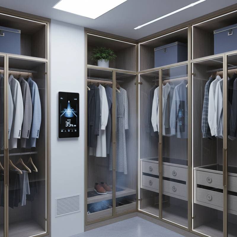 Featured image for Humidity-Smart Closets Banish Mold and Mildew