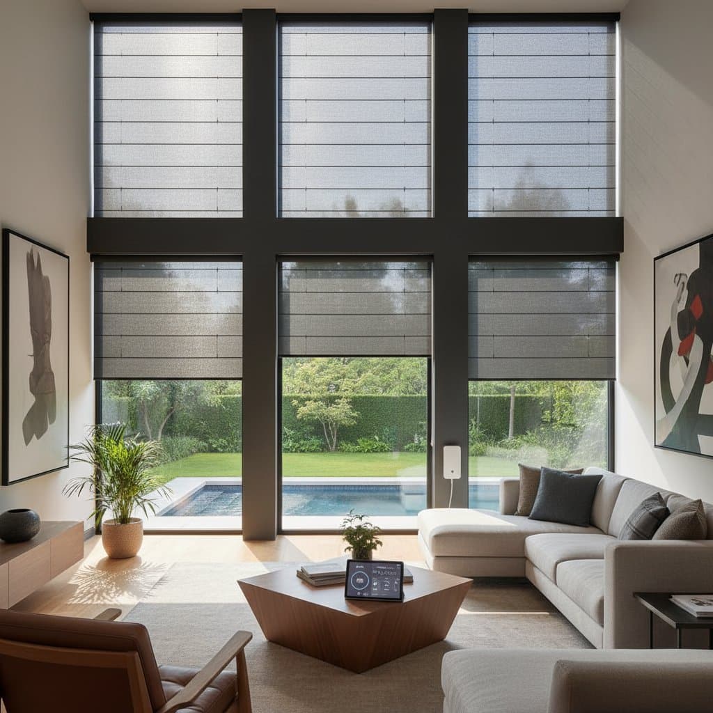 Featured image for Solar Window Shades That Generate Electricity