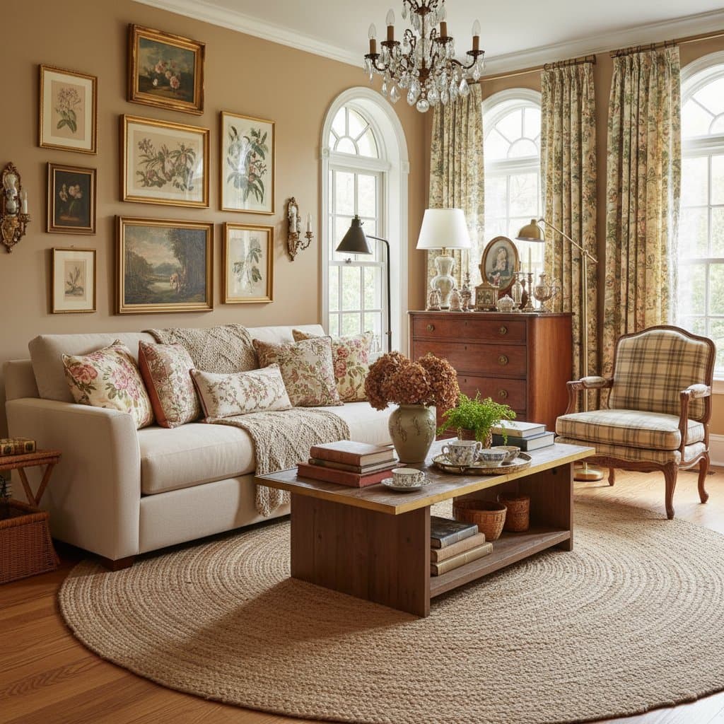 Featured image for Grandmillennial Style Brings Back to Beige Homes