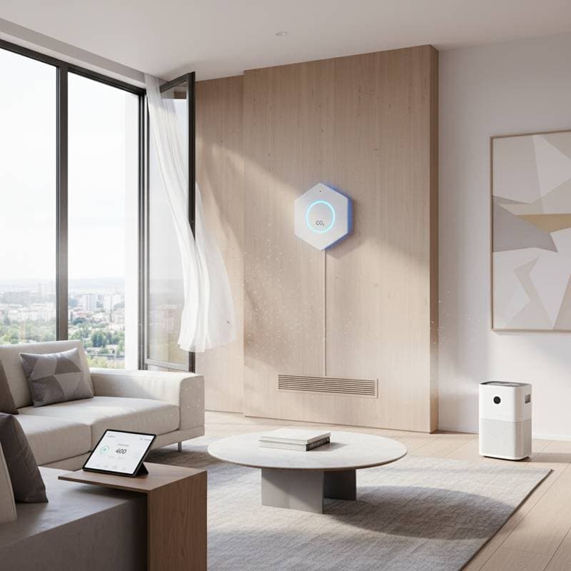 Featured image for CO2 Sensors Adjust Your Home's Air Before You Notice