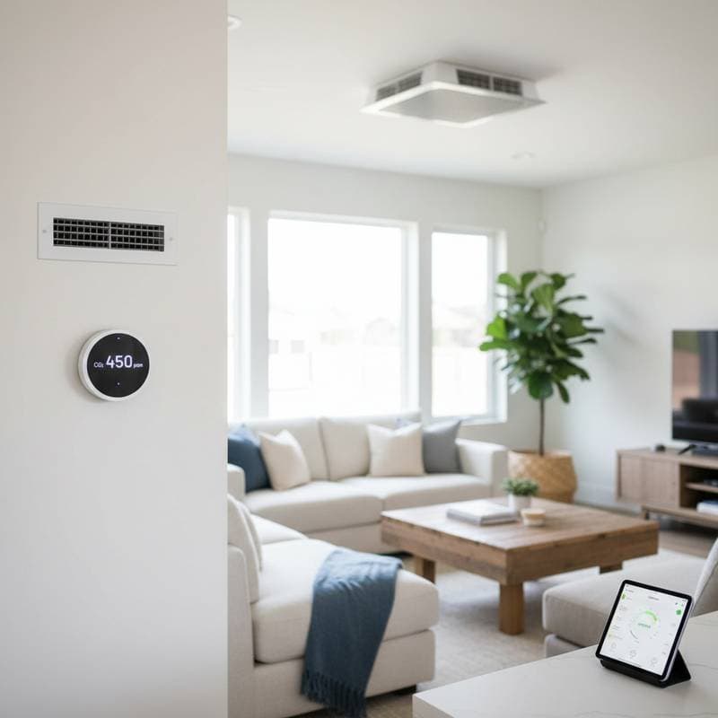 Featured image for New Homes Add CO2 Sensors to Monitor Indoor Air Quality