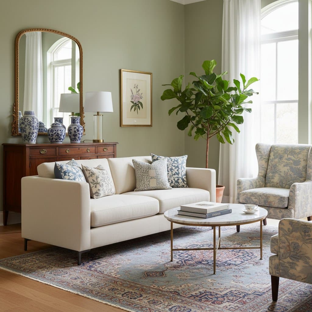 Featured image for Grandmillennial Style Blends Vintage Comfort with Modern Ease