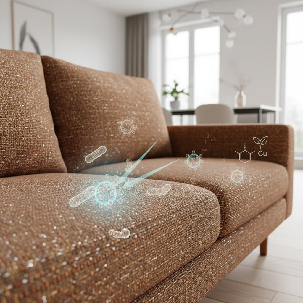 Image for Copper Fabrics Fight Bacteria on Furniture Surfaces