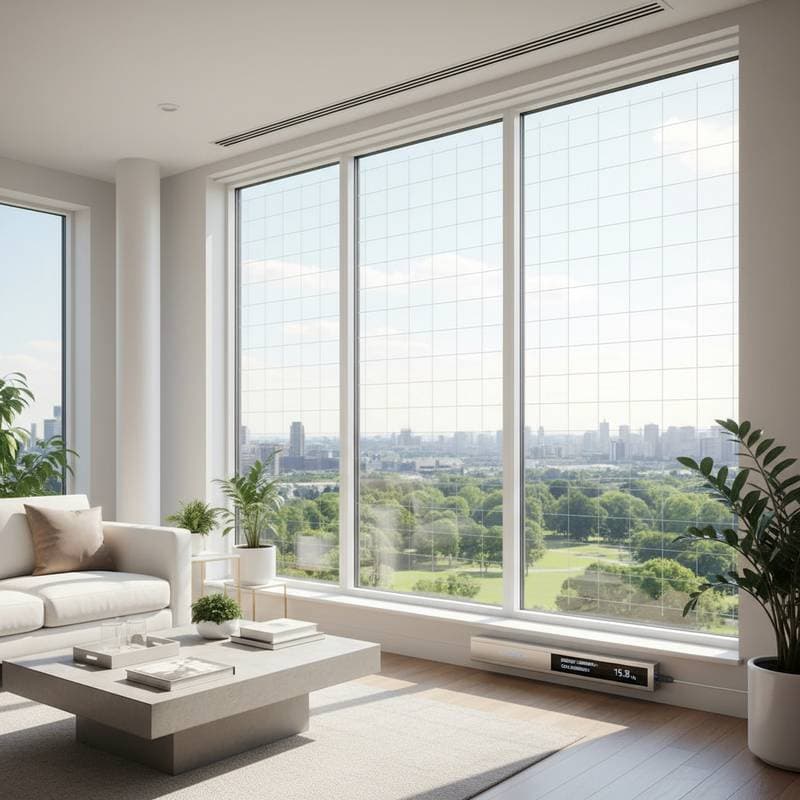 Image for Turn Windows into Solar Power Generators Effortlessly