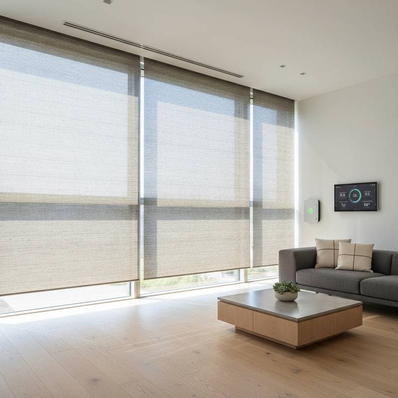 Image for Solar Shades Generate Power While Cooling Your Home