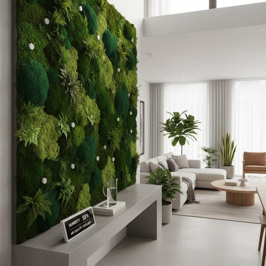 Featured image for Moss Walls Filter Dust Without Daily Watering