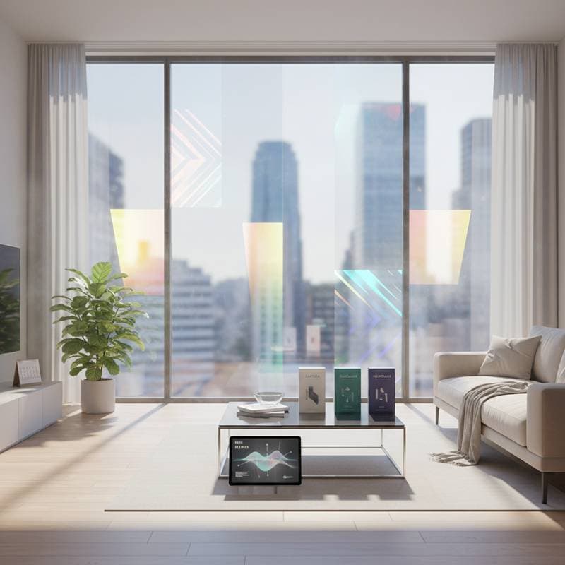 Featured image for Best Holographic Window Films Block Heat and Add Privacy