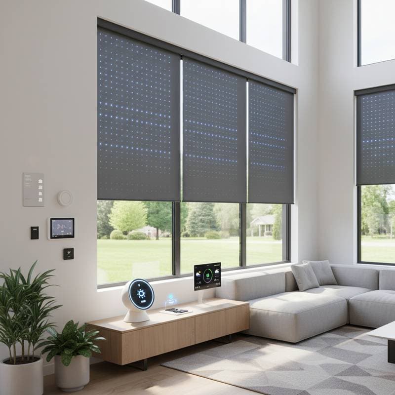 Image for Solar Window Shades That Charge Your Smart Home