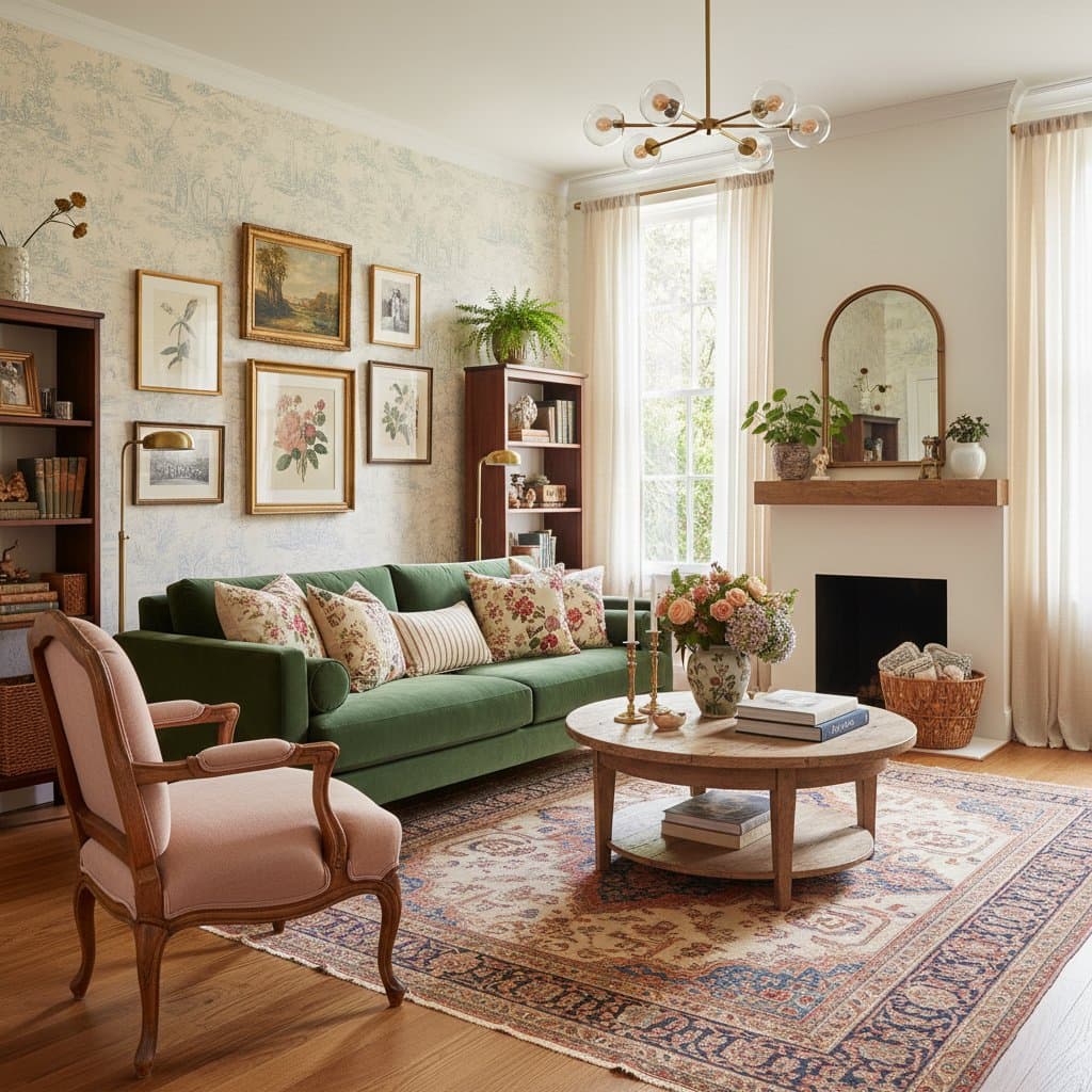 Featured image for Grandmillennial Design Brings Warmth Back to Homes