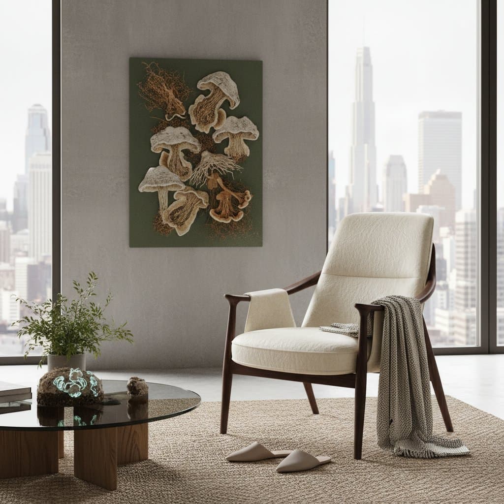 Image for Mycelium Leather Outperforms Traditional Upholstery