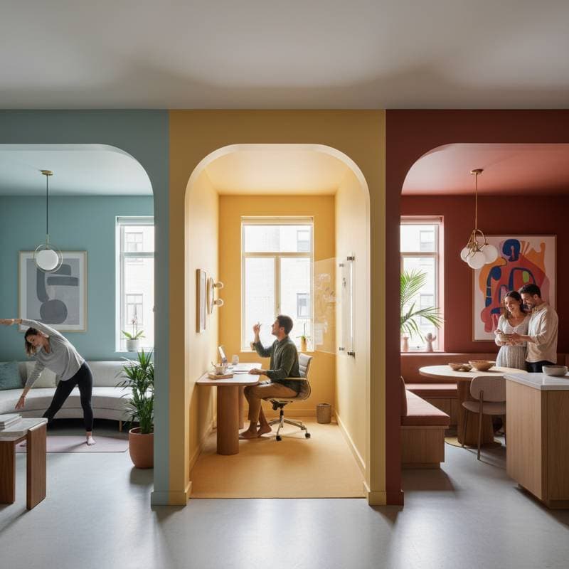 Featured image for Color Shapes How You Move and Think at Home