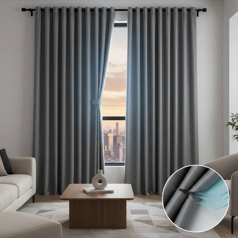 Image for Gel-Infused Curtains Block Heat While Keeping Rooms Soft