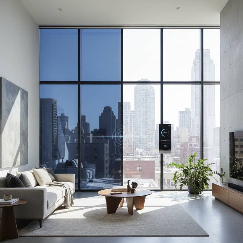 Image for Smart Glass Replaces Blinds With Automatic Tint