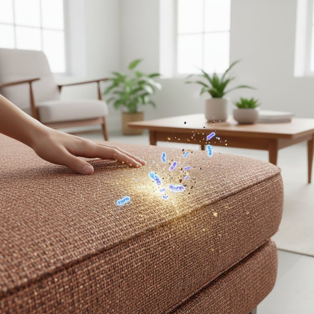 Image for Copper Fabric Kills Germs on Contact Without Chemicals