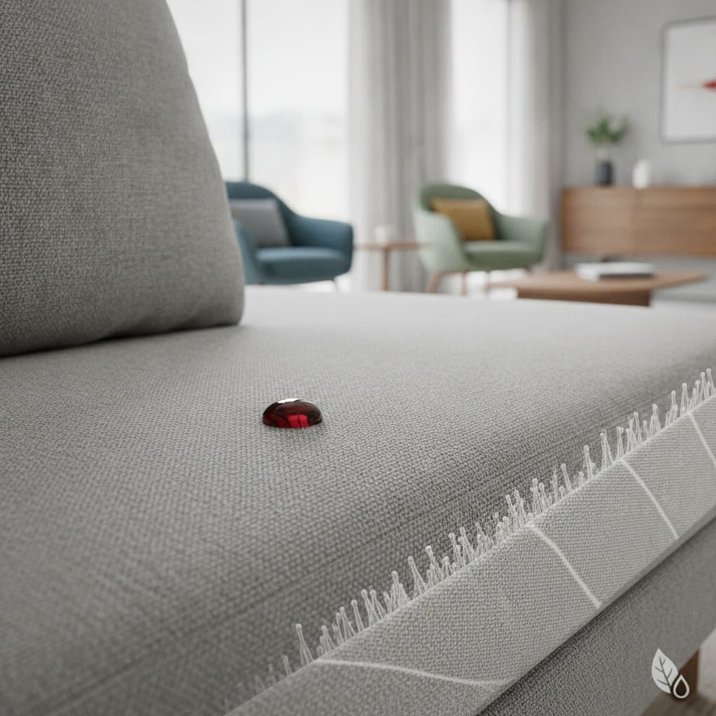 Image for Self-Cleaning Fabrics Make Stain-Proof Furniture Real