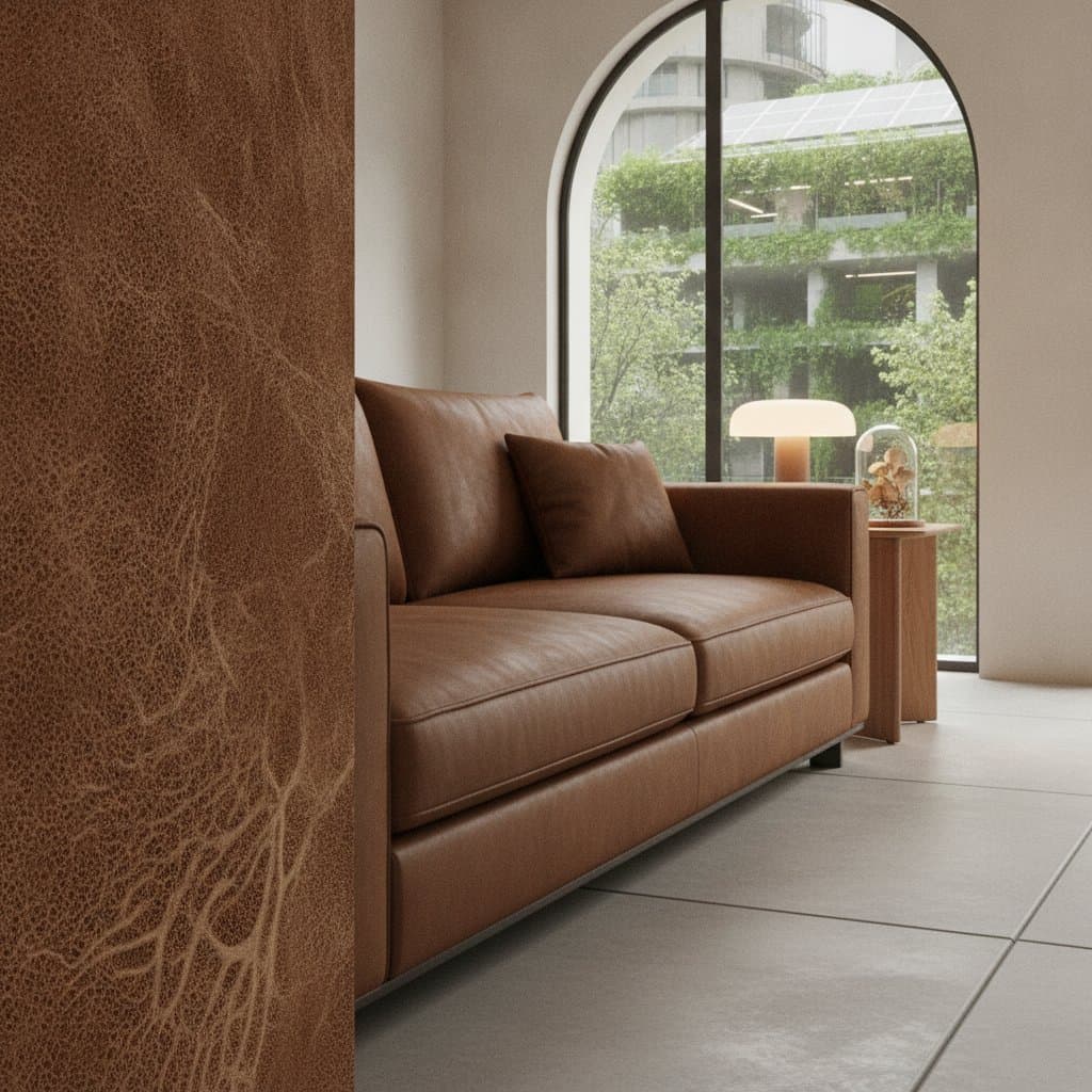 Image for Mycelium Leather Now Outperforms Traditional Fabrics