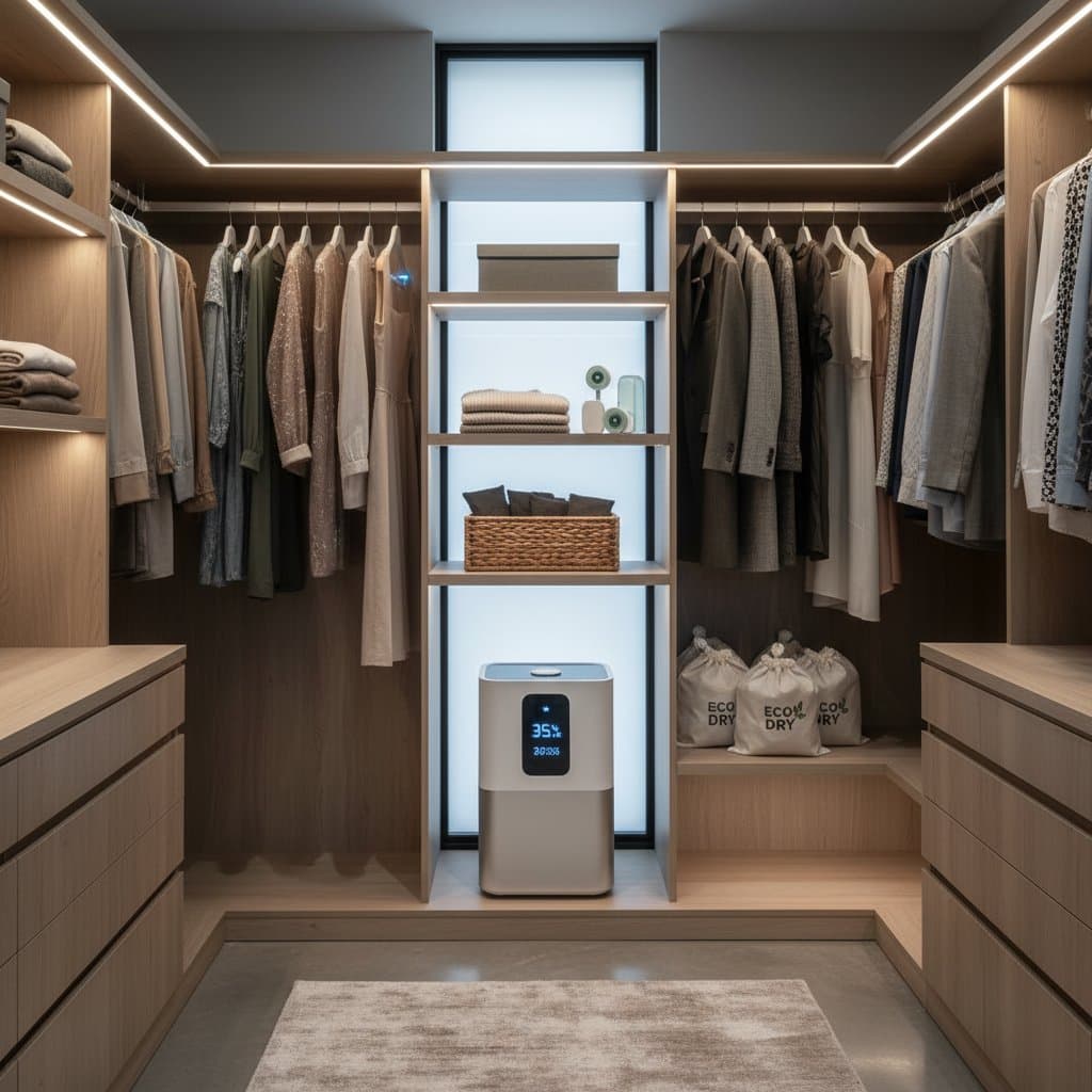 Featured image for Humidity Control Tech Stops Closet Mold in 2026