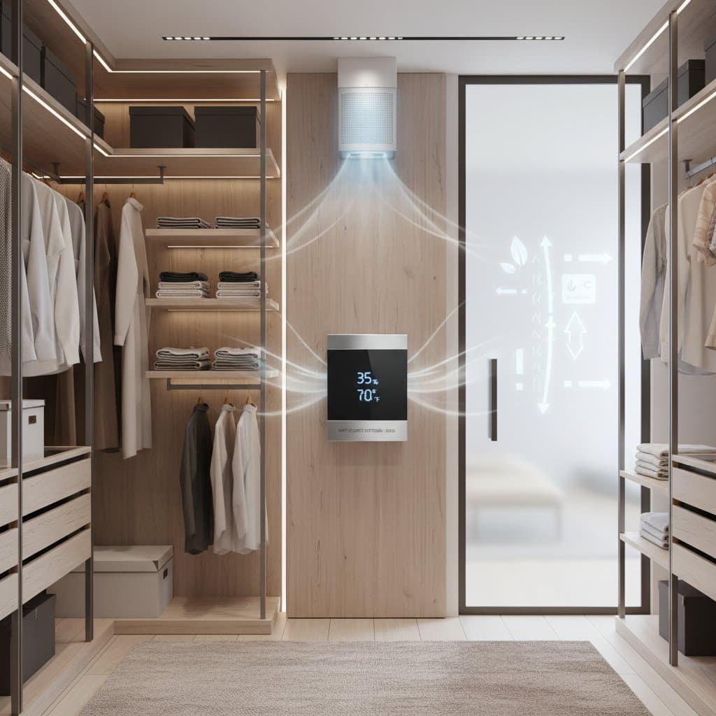 Featured image for Why Trapped Air in Closets Creates Mold Problems