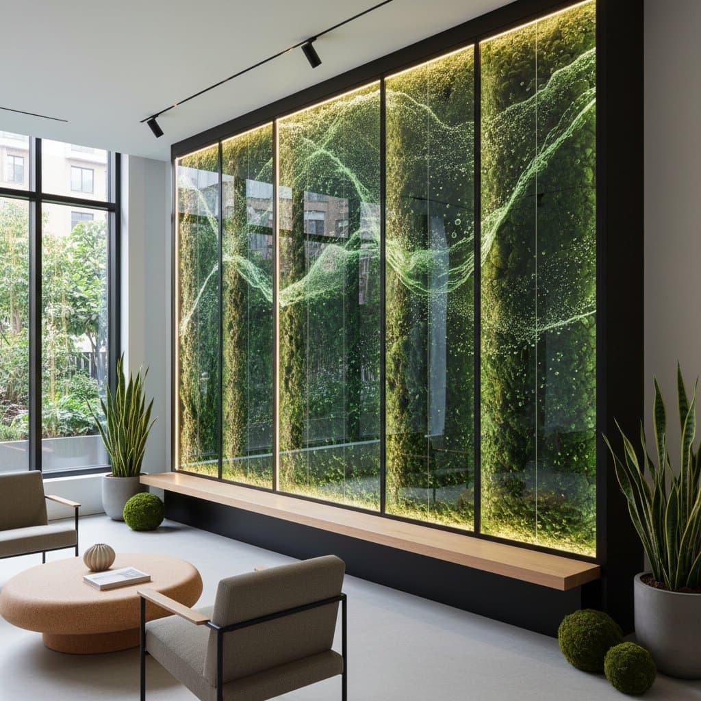 Featured image for Why Algae Walls Clean Air Better Than Filters
