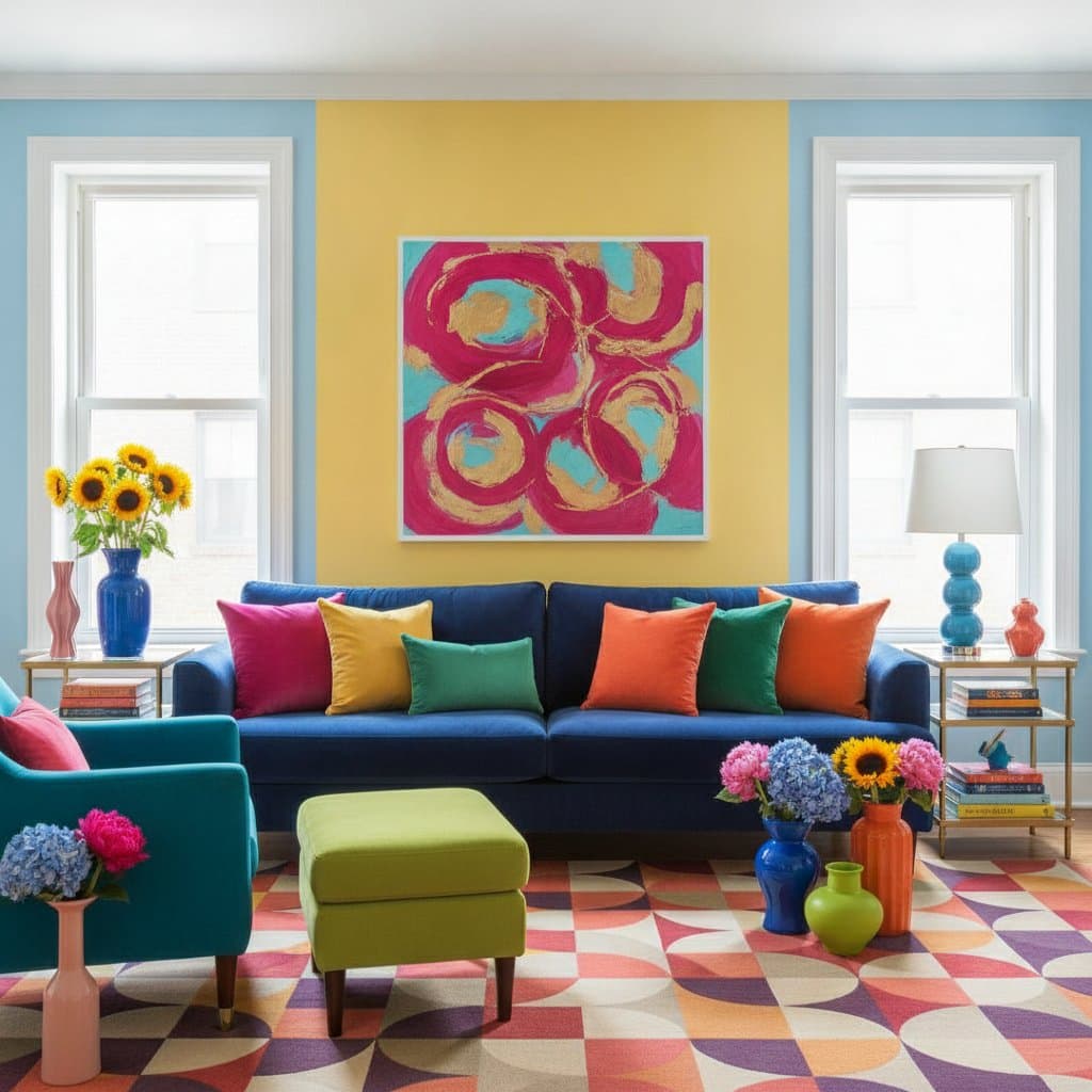 Bold Colors That Boost Your Mood at Home