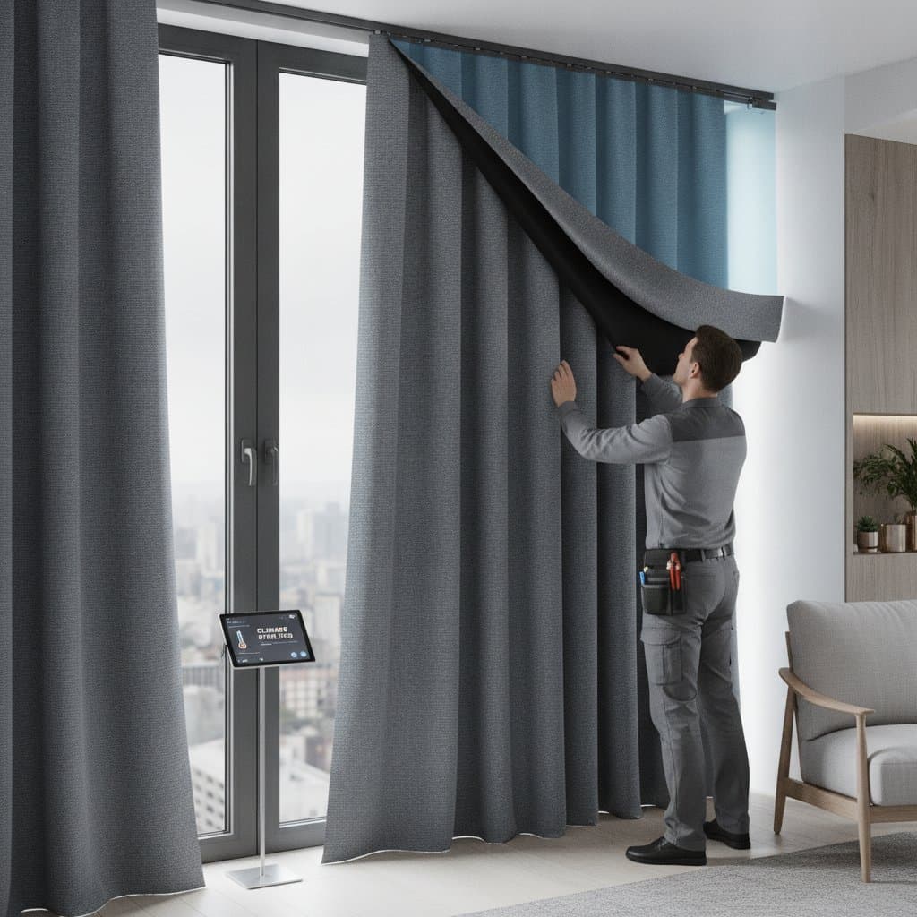 Thermal Gel Curtains Cut Energy Loss Through Windows